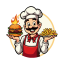 —Pngtree—a chef holding hamburger and_20111871 (1)